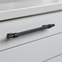 Mbelgriff - Mattschwarz - Modell PITCH - CC 192 mm