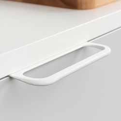 Cabinet Handle - Matt white - Model Rim - 120 mm