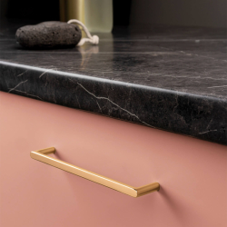 Uchwyt meblowy - Beslag Design - Polerowany mosi&#261;dz - Model Pura