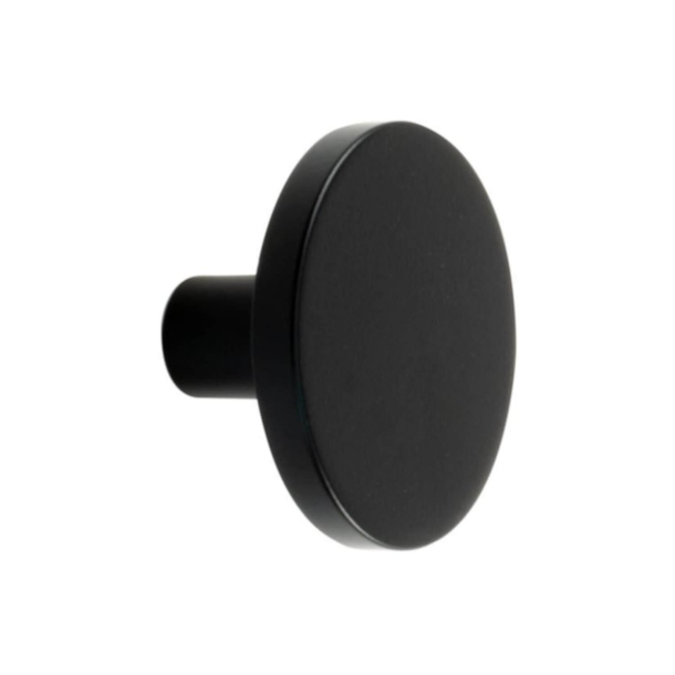 Ga&#322;ka do mebli  - Matowa czer&#324; - COMO BIG - 41 x 25 mm