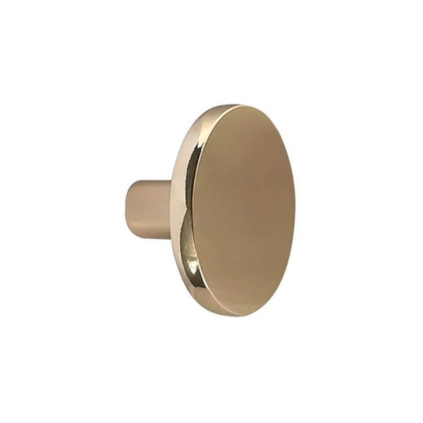 Cabinet knob - Polished brass - COMO BIG - 41 x 25 mm