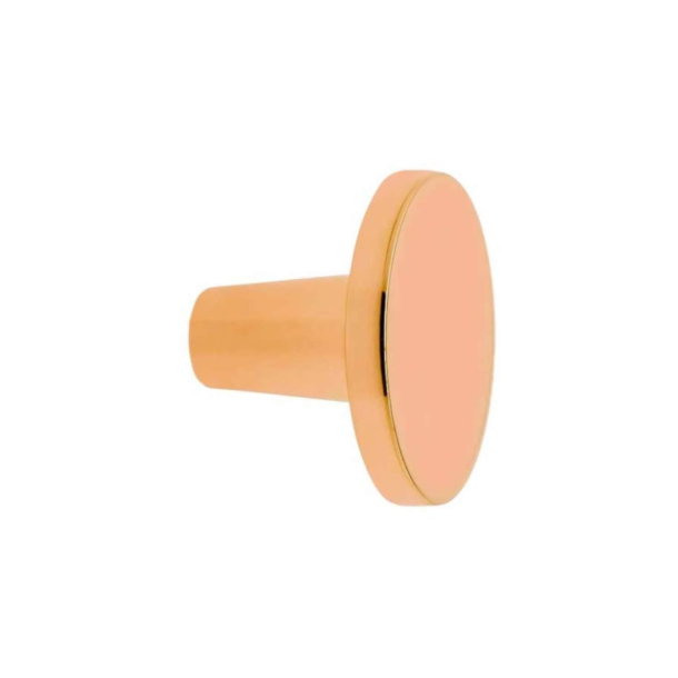 Furniture knob DALBY - Polished copper - 25 mm