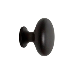 Beslag Design Cabinet knob - Antique black - Model Duke - 32 x 26 mm