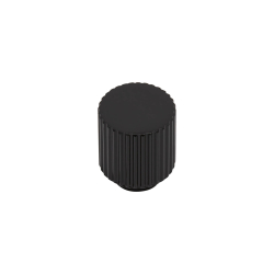 Beslag Design Cabinet knob - Black - Model Helix Stripe