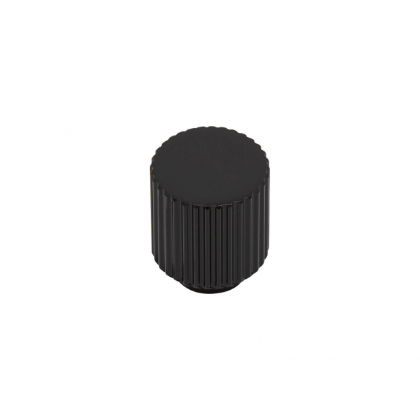 Beslag Design Cabinet knob - Black - Model Helix Stripe