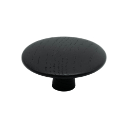 Cabinet knob - Black ashe - Model Split - 48 mm