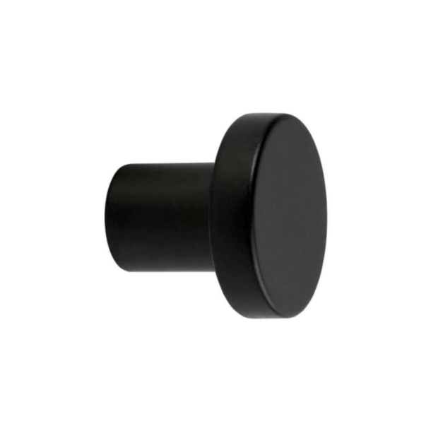 Beslag Design Cabinet knob - Matt black - 25 x 28 mm