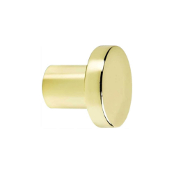 Beslag Design Ga&#322;ka do mebli  - Polerowany mosi&#261;dz - 25 x 28 mm