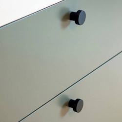 Mbelknopp - Matt svart - MOOD - 18 x 20 mm