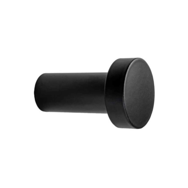 Cabinet knob - Matt black - MOOD - 18 x 30 mm