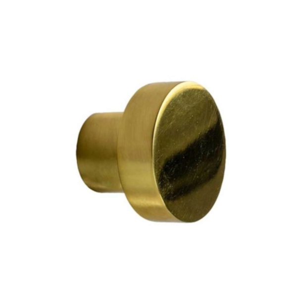 Cabinet knob - Polished brass - MOOD - 30 x 25 mm