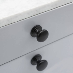 Ga&#322;ka meblowa-  Mynta - Czarna - 32 mm