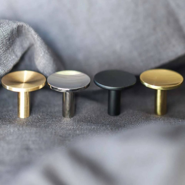 Furniture knob - Nickel plated - STURE - 28 x 23 mm