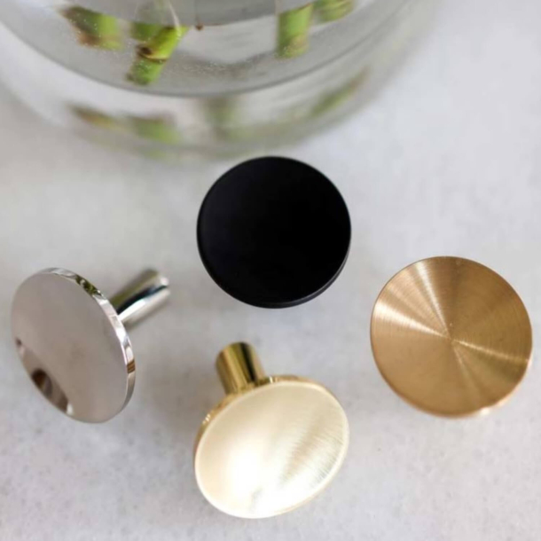 Furniture knob - Nickel plated - STURE - 28 x 23 mm