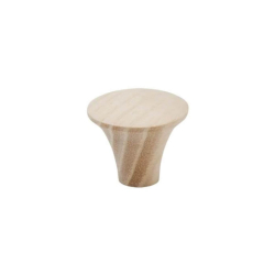 Beslag Design Cabinet knob - Untreated ash wood - Model RUT-27