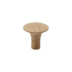 Beslag Design Cabinet knob - Untreated Oak  - Model OLLE-30