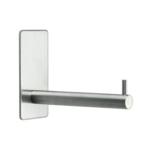 Beslag Design Reserve roll holder - Brushed steel - Model Base 200