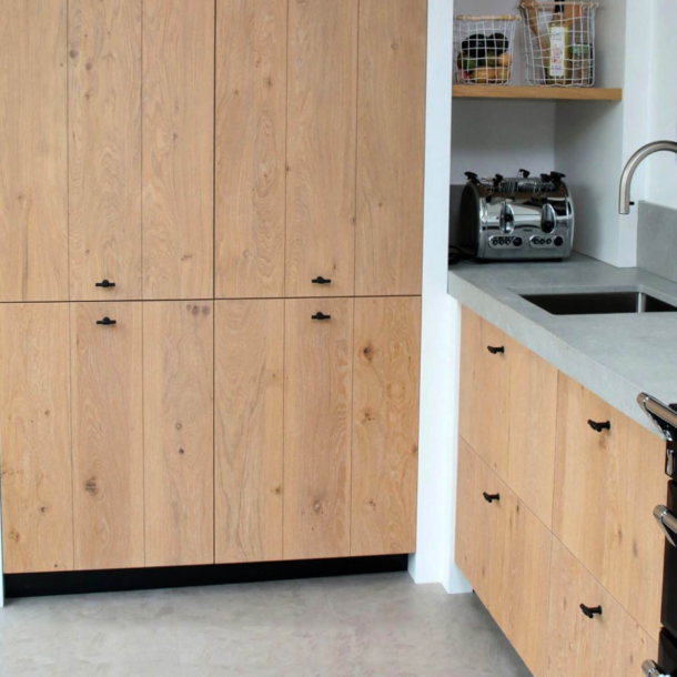 Mbelknopf T-Bar - Mattes Schwarz - Modell T-Type