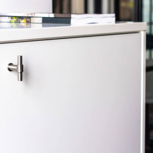 Cabinet knob T-Bar - Stainless steel - Model T-Type