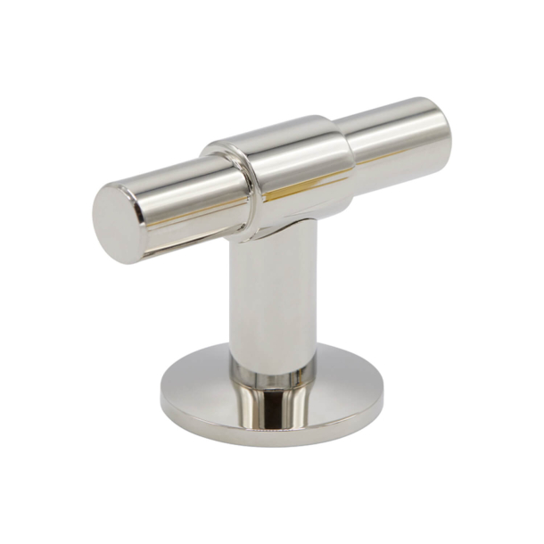 Beslag Design T-Bar Mbelgriff - Poliertes Nickel - Modell Uniform