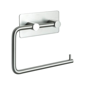 Beslag Design Toilet roll holder - Brushed stainless steel - Model Base 200