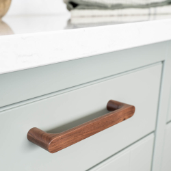 Cabinet Handle - Wallnut - Model Pinta - 144 mm