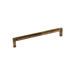 Furniture handle - Antique Brass - Model LECCO - cc160 mm