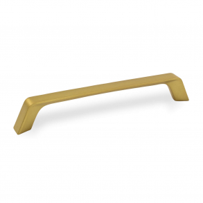 Furniture Handle - Brushed brass - Model FRANK - cc160 mm