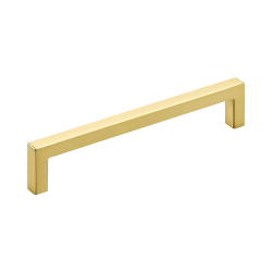 Furniture Handle - Brushed brass - Model 0143 - cc128 mm