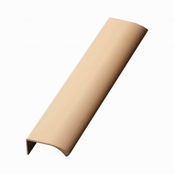 Furniture Handle - Brushed brass - EDGE STRAIGHT - 200 mm