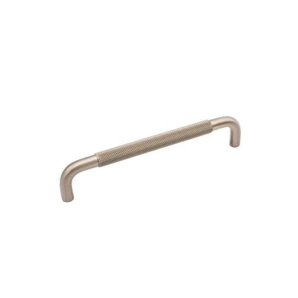 Furniture handle - Brushed steel - HELIX - cc 160 mm