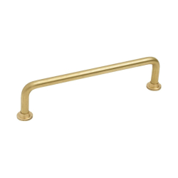Furniture Handle - Untreated Brass - Model 1353 - cc128 mm