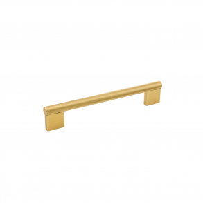 Furniture Handle - Brushed brass - Model GRAF BIG - 14mm - cc192 mm