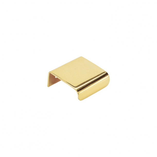 Furniture Handle - Brass without lacquer - Model LIP -40 mm