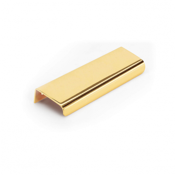 Furniture handle - Lacquered Brass - Model LIP - 120 mm