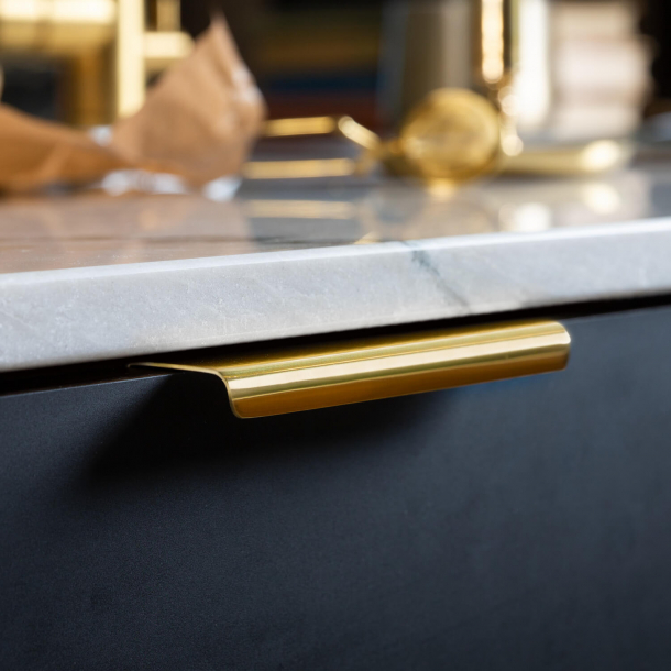 Mbelgriff - Lackiertes Messing - Modell LIP - 120 mm