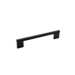 Furniture Handle - Black - Model GRAF BIG - 14mm - cc192 mm