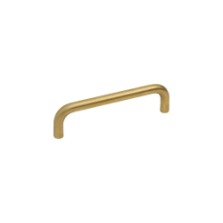Furniture Handle - Untreated Brass - Model BOLMEN - cc96 mm