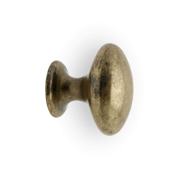 Möbelknopf 401 - Antikes Messing - 29 mm