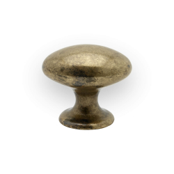 Cabinet knob 401 - Antique brass - 29 mm