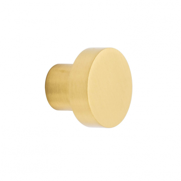 Cabinet knob - Brushed brass - MOOD - 30 x 25mm