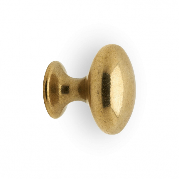 Cabinet knob 401 - Matte brass - 29 mm