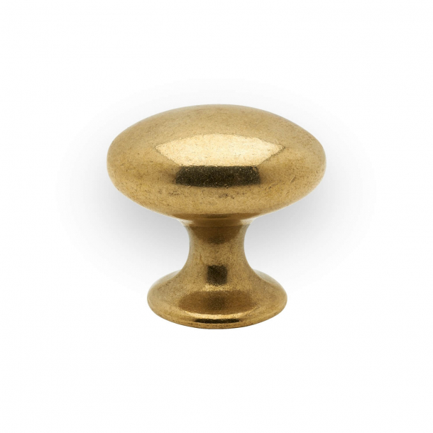 Cabinet knob 401 - Matte brass - 29 mm