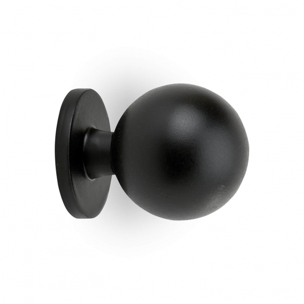 Furniture knob SOLLIDEN - Matt black - 25 mm
