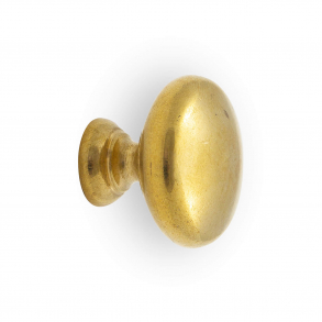 Gałka - 411 - Mosiądz surowy- 32 mm