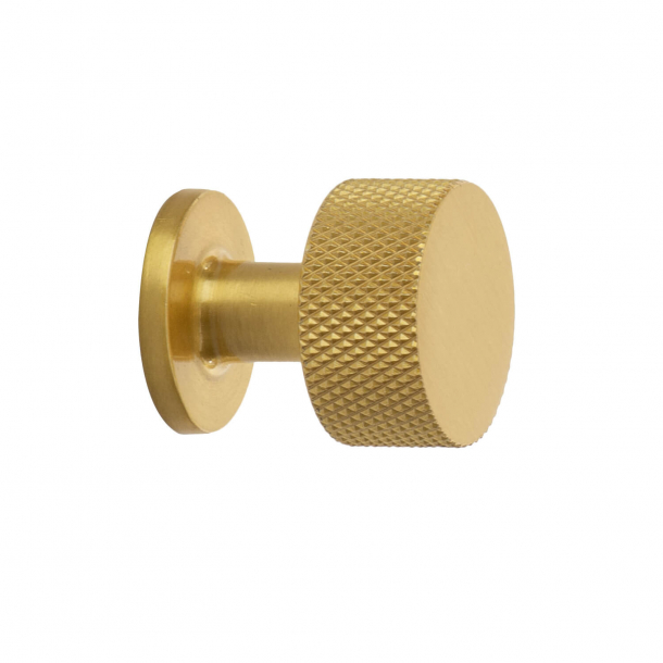 Cabinet knob - Brass - CREST - 26mm x 28mm
