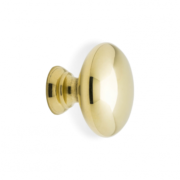 Cabinet knob 411 - Polished brass - 32 mm