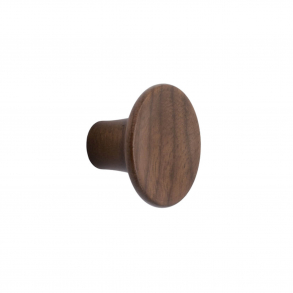 Gałka do mebli - Orzech włoski - Tuba - 28x19 mm