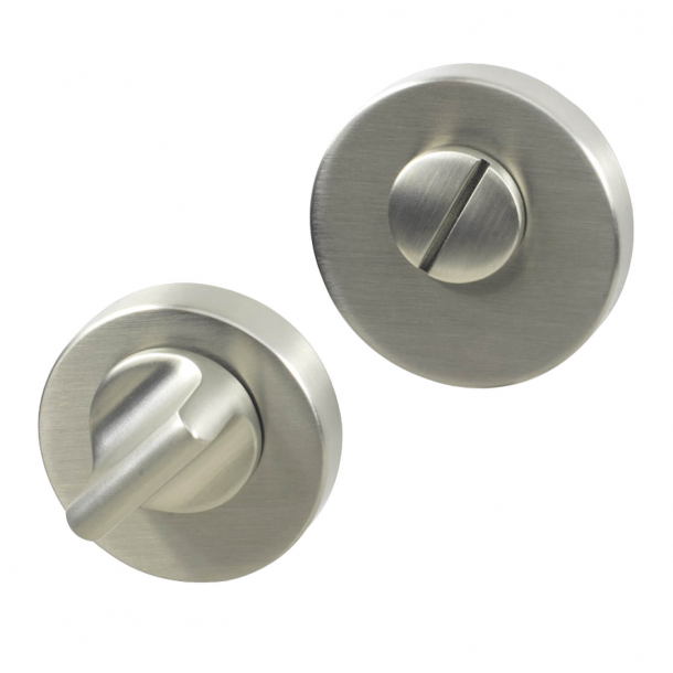 Privacy lock - Brushed steel - Beslag Design - HELIX
