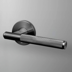 Buster+Punch Door handle - Gun metal - Model LINEAR - cc38mm